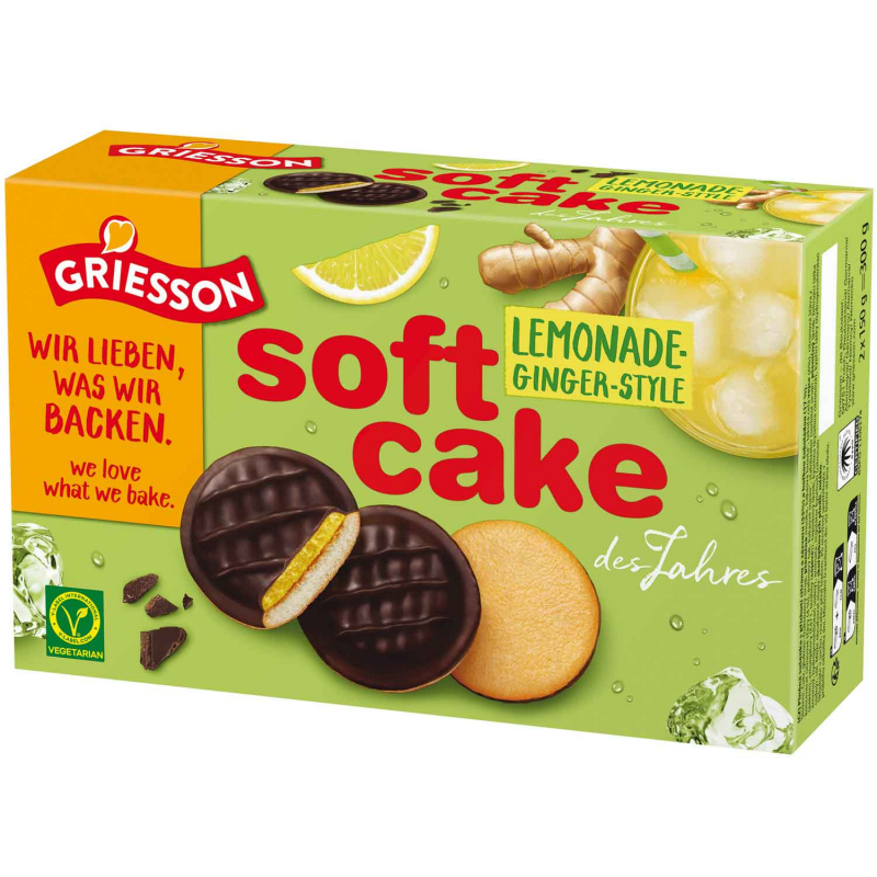  Griesson Soft Cake des Jahres Lemonade-Ginger-Style 2x150g 