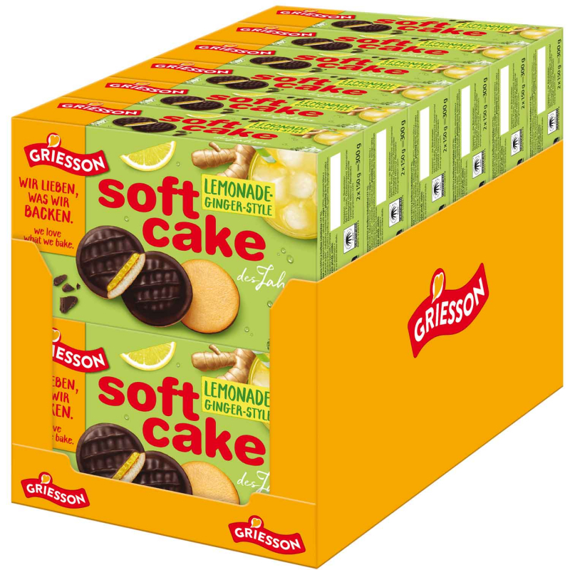  Griesson Soft Cake des Jahres Lemonade-Ginger-Style 2x150g 