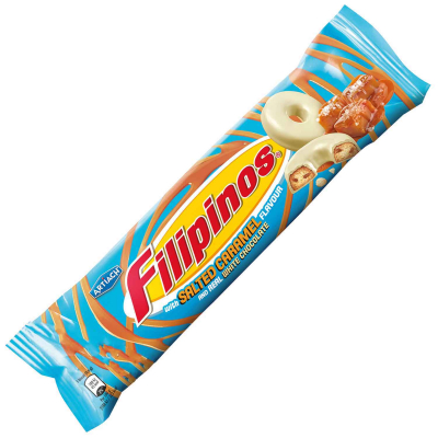  Filipinos White Chocolate and Salted Caramel 128g 