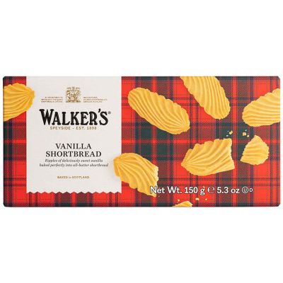  Walker's Vanilla Shortbread 150g 