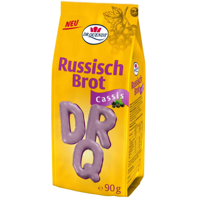 Dr. Quendt Russisch Brot Cassis 90g