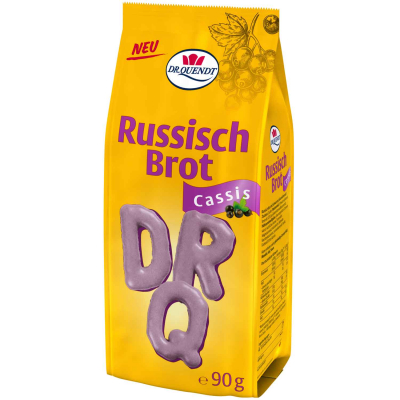  Dr. Quendt Russisch Brot Cassis 90g 