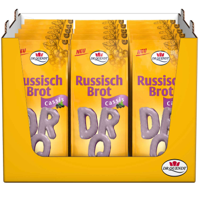  Dr. Quendt Russisch Brot Cassis 90g 