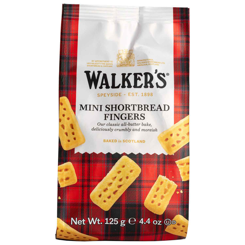  Walker's Mini Shortbread Fingers 125g 