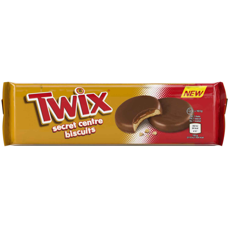  Twix Secret Centre Biscuits 132g 