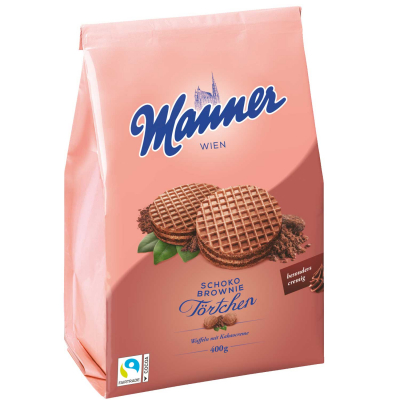  Manner Törtchen Schoko Brownie 400g 