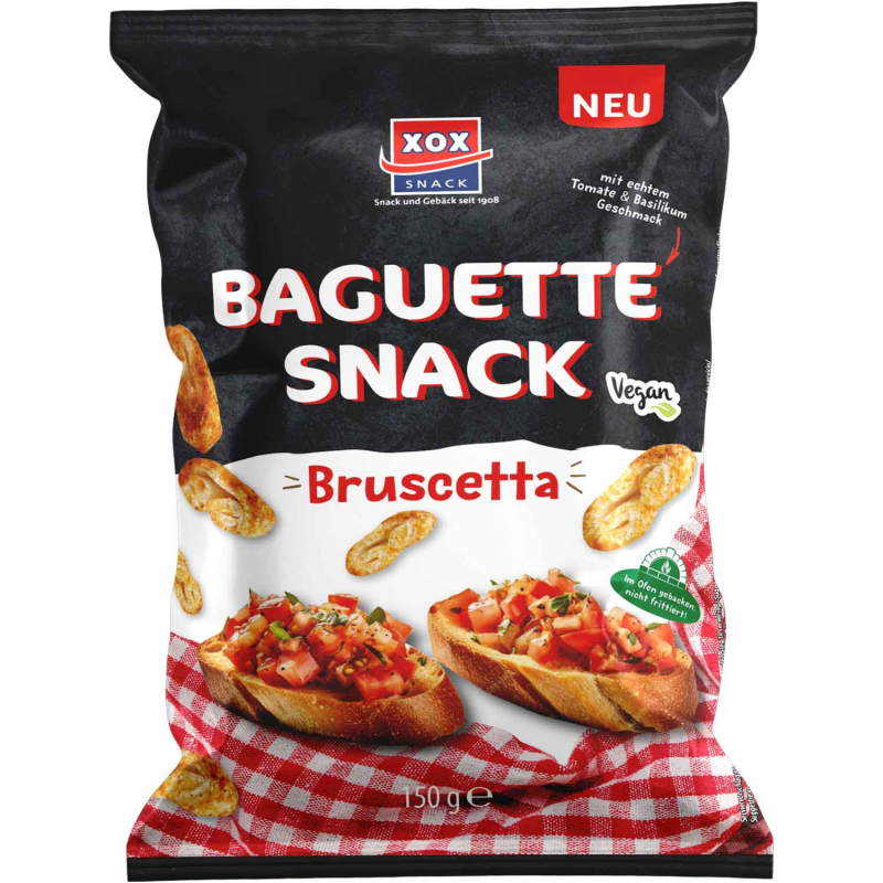  XOX Baguette Snack Bruscetta 150g 