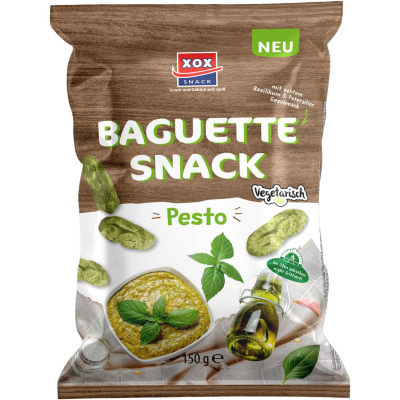  XOX Baguette Snack Pesto 150g 