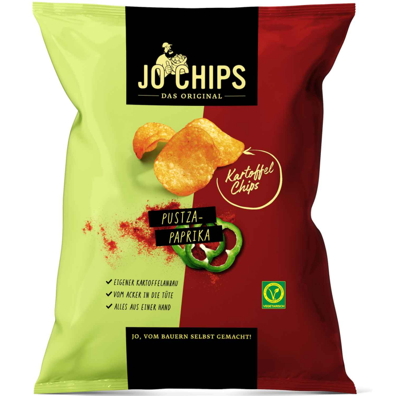  Jo Chips Puszta-Paprika 150g 