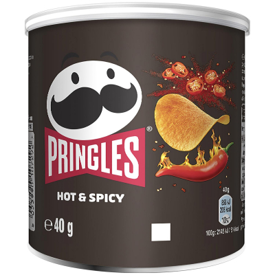  Pringles Hot & Spicy 40g 