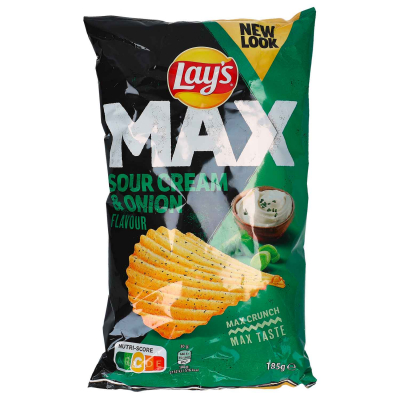  Lay's Max Sour Cream & Onion 185g 