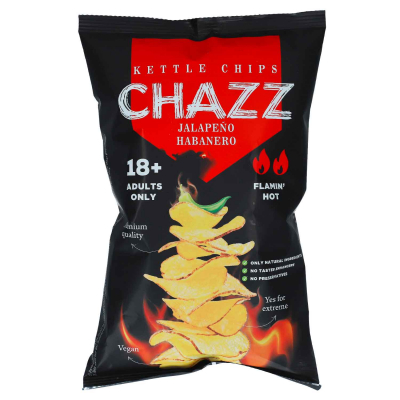  CHAZZ Kettle Chips Jalapeño Habanero 90g 