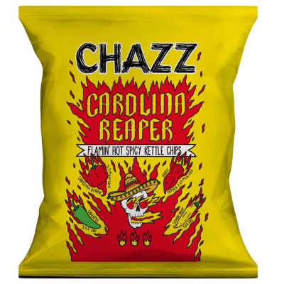  CHAZZ Kettle Chips Carolina Reaper Pepper 50g (MHD 15.09.2024) 