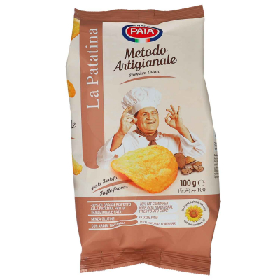  Pata Snack La Patatina Metodo Artigianale gusto Tartufo 100g (MHD 14.10.2024) 