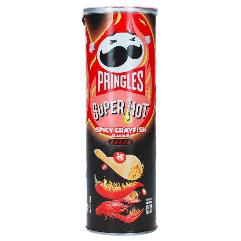  Pringles Spicy Crayfish Super Hot 110g 