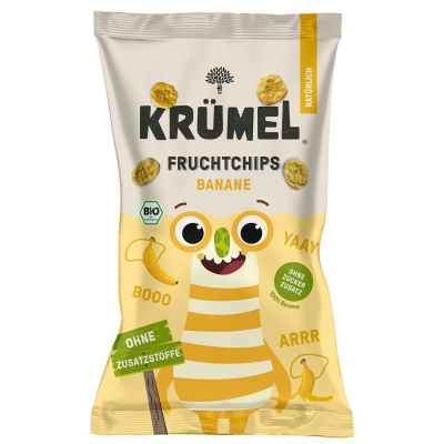  Krümel Fruchtchips Banane Bio 15g 