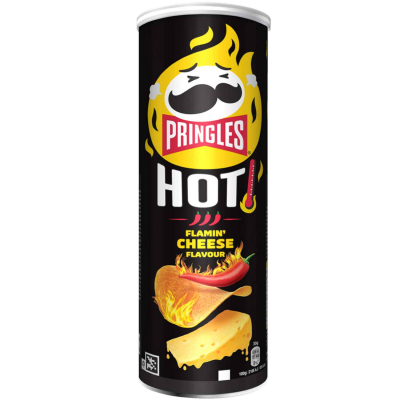  Pringles Hot Flamin' Cheese 160g 