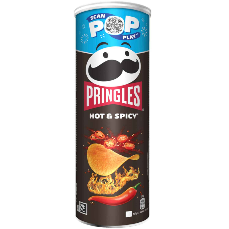  Pringles Hot & Spicy 165g 