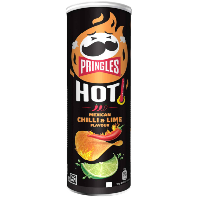  Pringles Hot Mexican Chilli and Lime 160g 