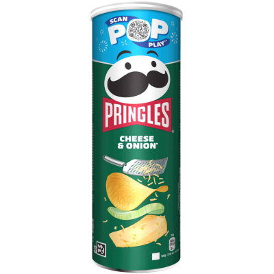  Pringles Cheese & Onion 165g 