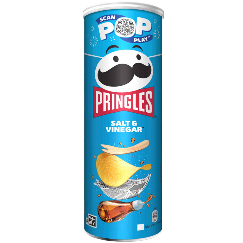  Pringles Salt & Vinegar 165g 