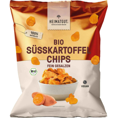  Heimatgut Bio Süßkartoffel Chips 100g 