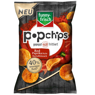  funny-frisch Popchips Red Paprika Style 80g 