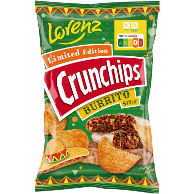  Lorenz Crunchips Burrito Style 130g 