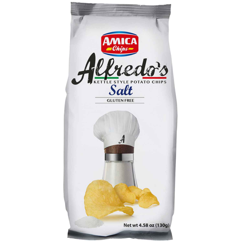  Amica Chips Alfredo's Salt 130g 