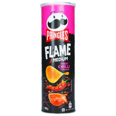  Pringles Flame Medium Sweet Chilli 160g 