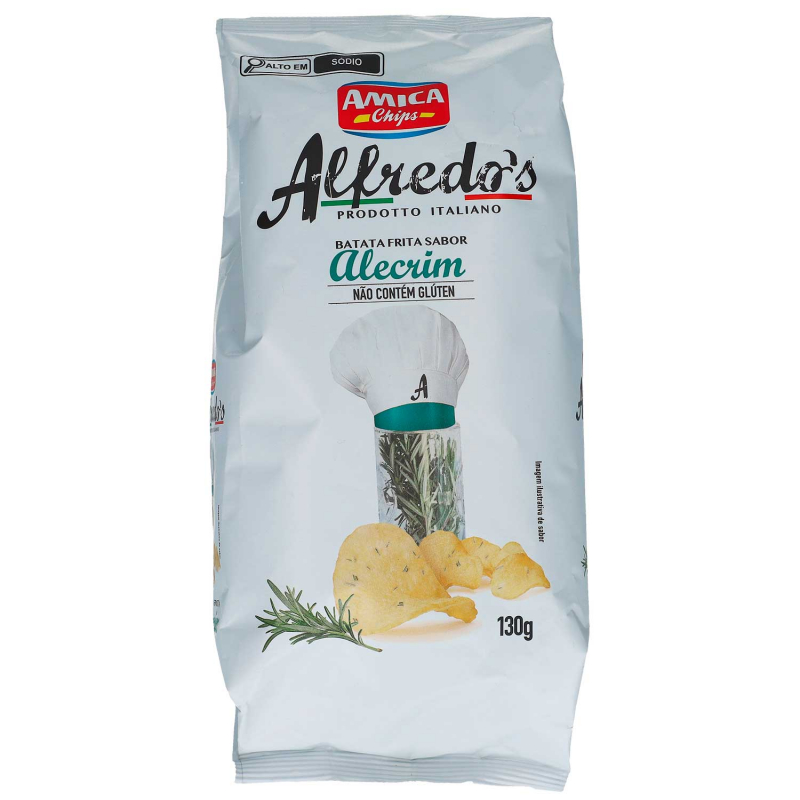  Amica Chips Alfredo's Rosemary 130g 