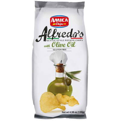  Amica Chips Alfredo's Olive Oil 130g 