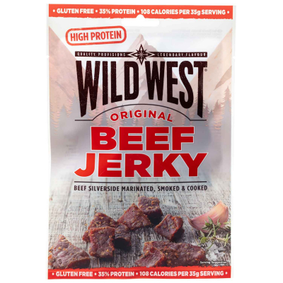  Wild West Beef Jerky Original 60g 