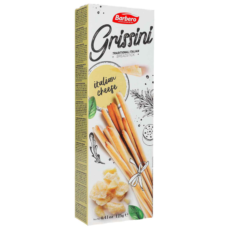  Barbero Grissini Formaggio Italiano 125g 