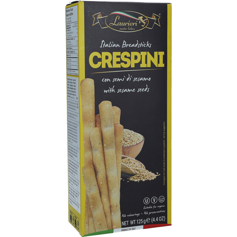  Laurieri Crespini con semi die Sesamo 125g 