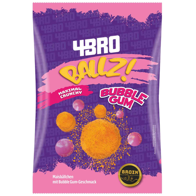  4BRO Ballz! Bubble Gum 75g 