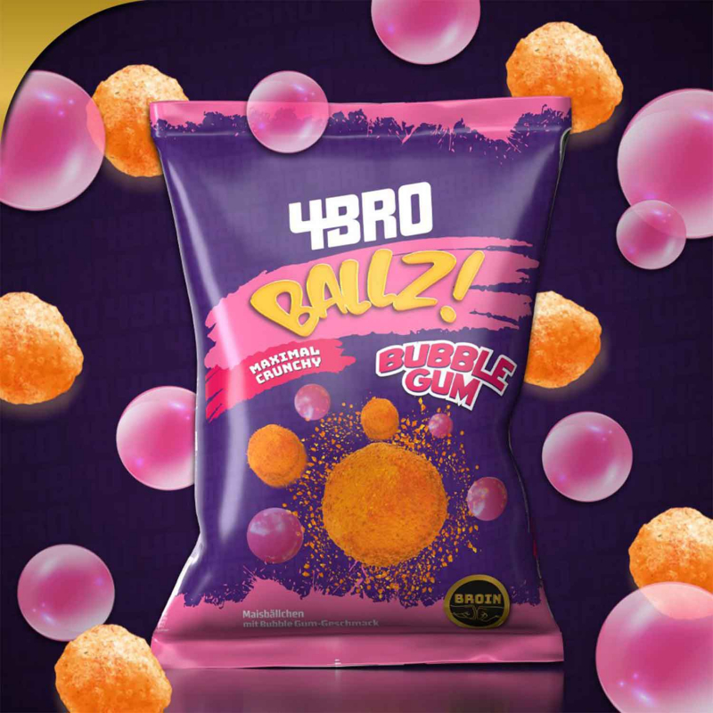  4BRO Ballz! Bubble Gum 75g 