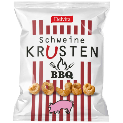  Delvita Schweinekrusten BBQ 125g 