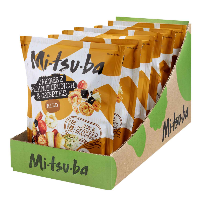  Mitsuba Japanese Peanut Crunch & Crispies 100g 