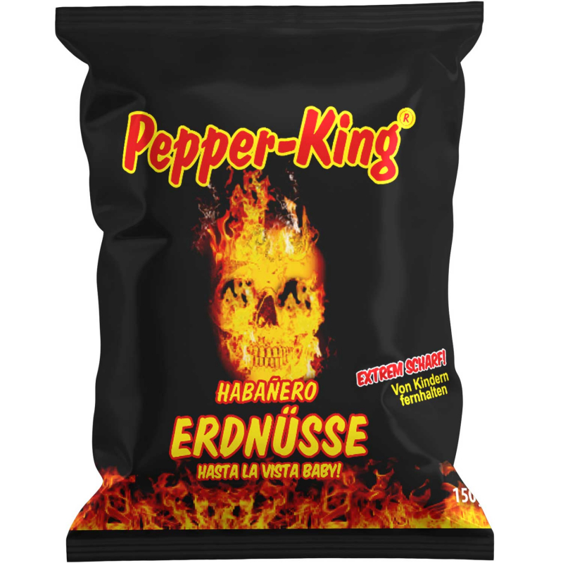  Pepper-King Habañero Erdnüsse 150g 