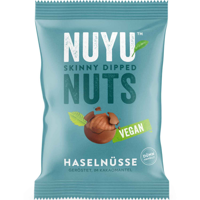  Nuyu Nuts Haselnüsse im Kakaomantel 90g 