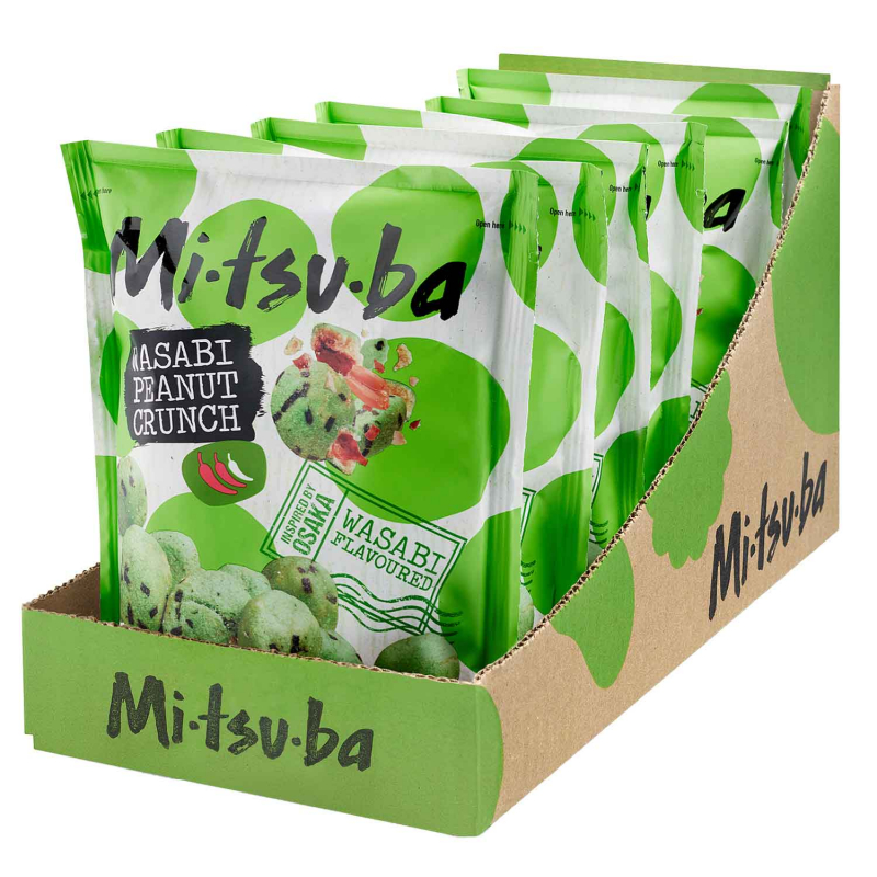  Mitsuba Wasabi Peanut Crunch 125g (MHD 13.10.2024) 