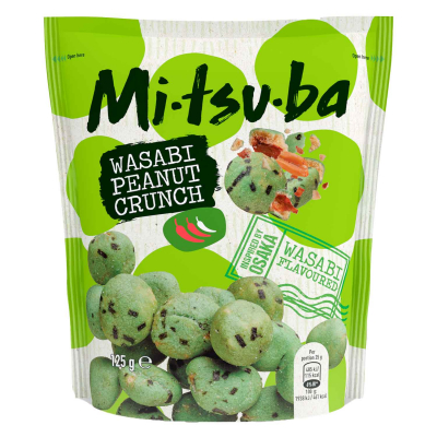  Mitsuba Wasabi Peanut Crunch 125g 