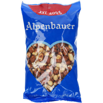  Alpenbauer Gebrannte Erdnüsse 400g 