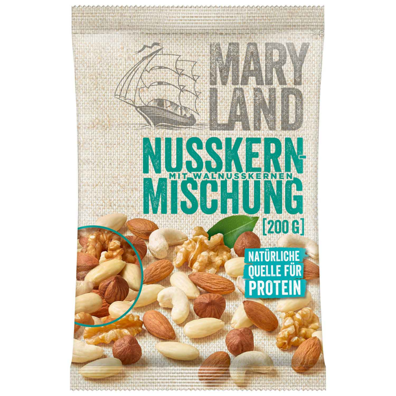  Maryland Nusskern-Mischung 200g 