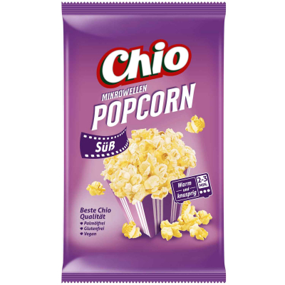  Chio Mikrowellen Popcorn Süß 100g 