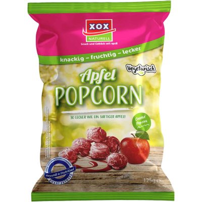  XOX Popcorn Apfel 125g 