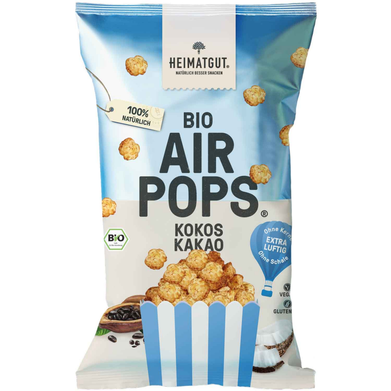  Heimatgut Bio AirPops Kokos-Kakao 55g 