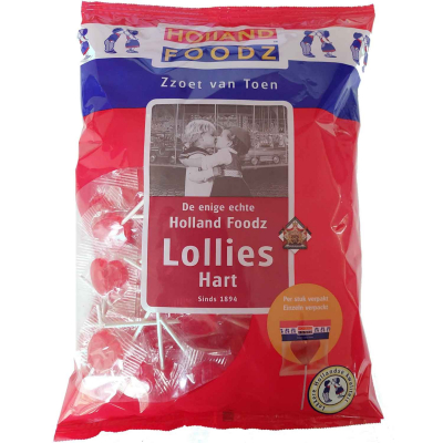  Holland Foodz Herz Lollis 1,050kg 