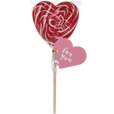  Becky's Swirl Heart Lolli 'For You' 50g 